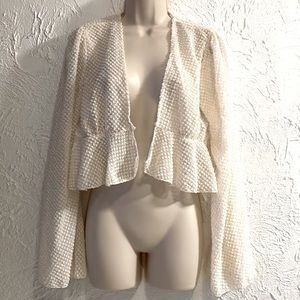 Double Crazy Minimalist Open Cardigan